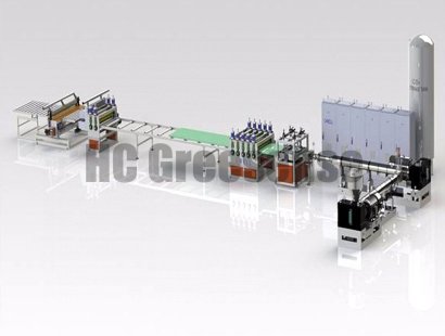 XPS擠出聚苯乙烯發泡板生產線
